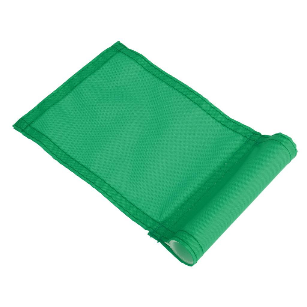 3Pcs Practice Golf Hole Pole Cup Flag,Outdoor Garden Golf Sports Training Aid,Backyard Putting Green Flag Replacement - Green