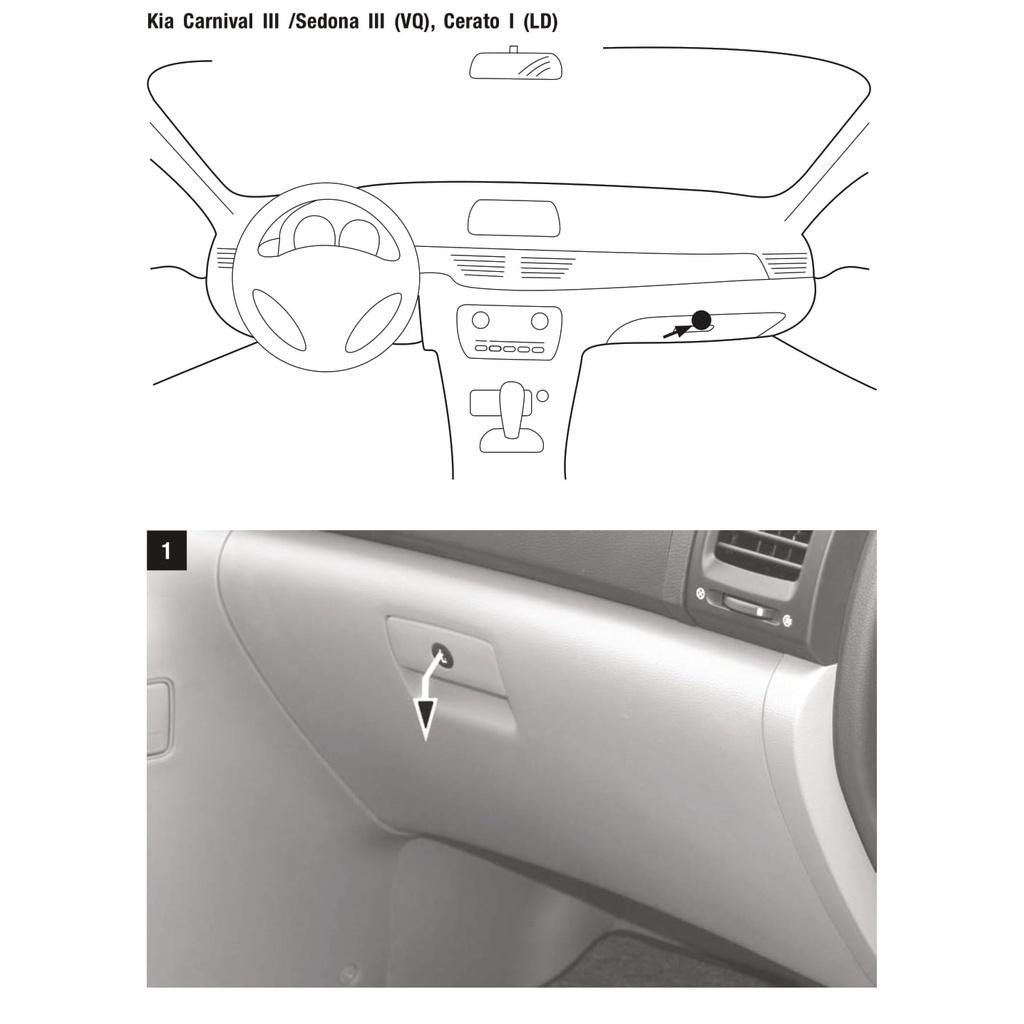 Lọc gió điều hòa dành cho xe ô tô Kia Grand Carnival 2006, Cerato 2004, Sorento 2006, 2015
