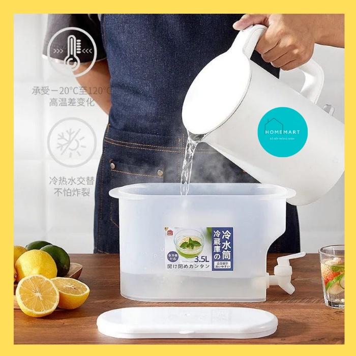 BÌNH ĐỰNG NƯỚC 3.5L CÓ VÒI CHUYÊN ĐỂ TỦ LẠNH