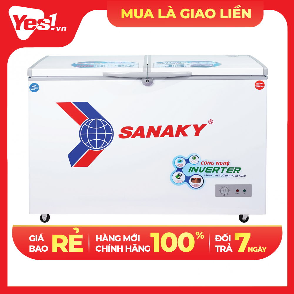 Hình ảnh Tủ đông Inverter Sanaky VH-3699W3 360 lít - Hàng Chính Hãng - Chỉ Giao Hồ Chí Minh