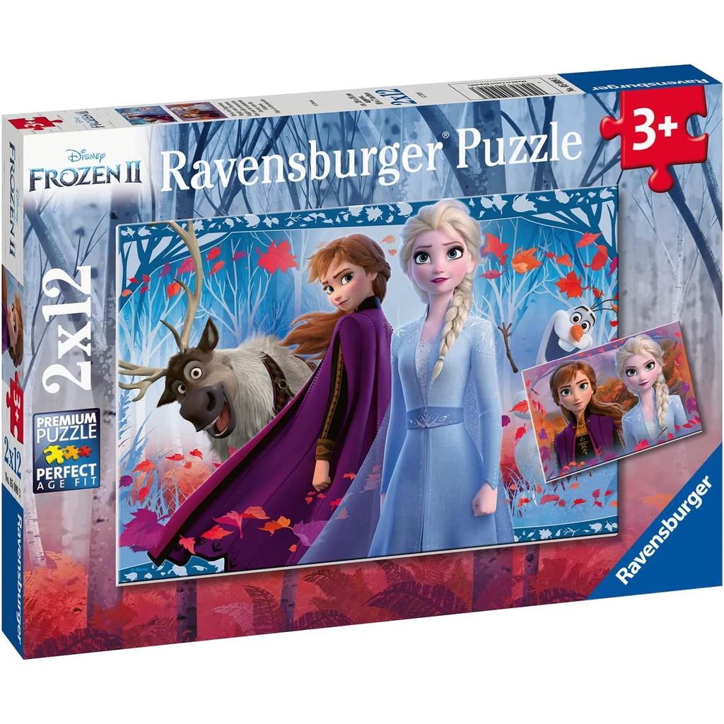 Xếp hình puzzle Frozen 2 2 bộ 12 mảnh RAVENSBURGER||Disney license RV050093