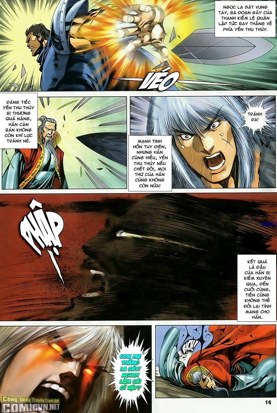cổ long quần hiệp truyện chapter 85 16