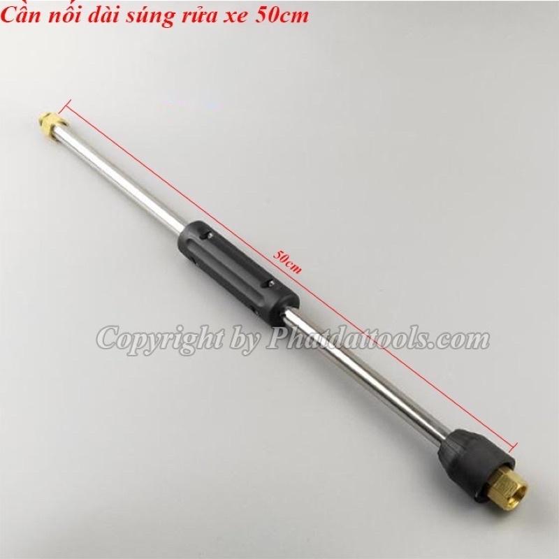 Súng rửa xe - súng xịt rửa xe áp lực cao + cần nối dài 30cm,50cm