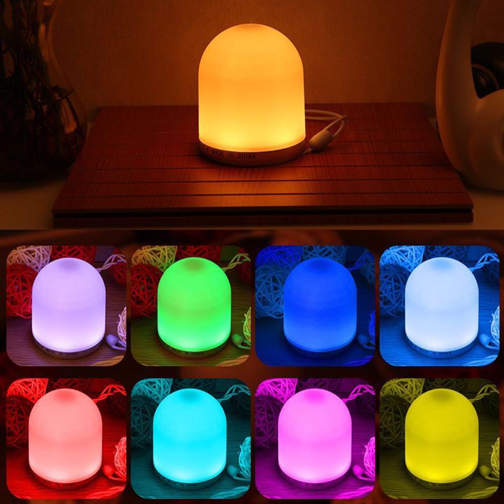 Đèn ngủ LED sạc USB, có thể điều khiển từ xa