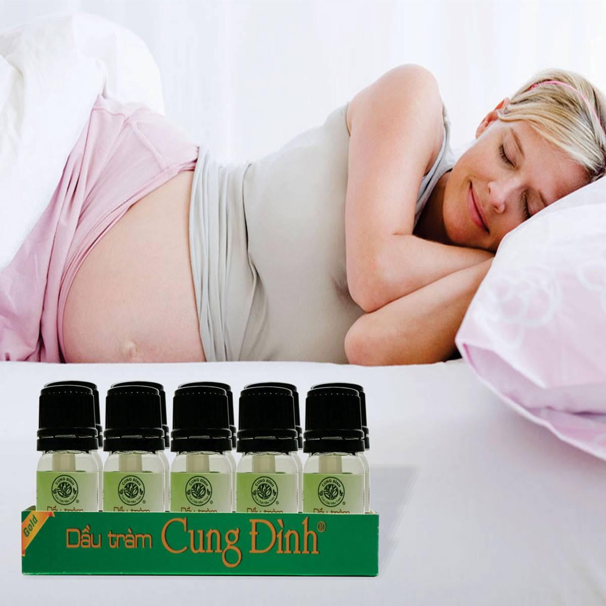 Dầu tràm Cung Đình Gold 10ml | Dầu tràm Huế chính hãng