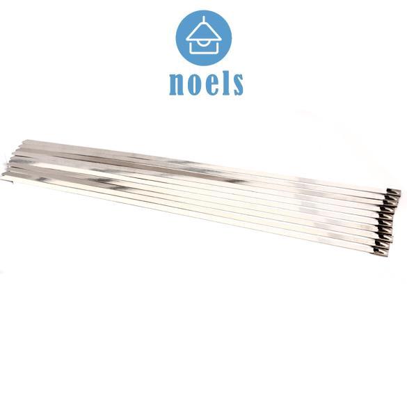 Bộ 100 Dây Rút Bằng Thép Không Gỉ 4.6x300mm
