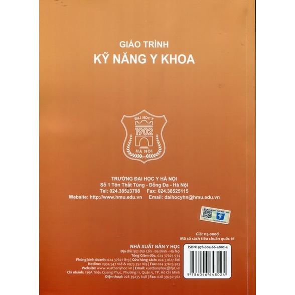 Sách - Giáo trình kỹ năng y khoa