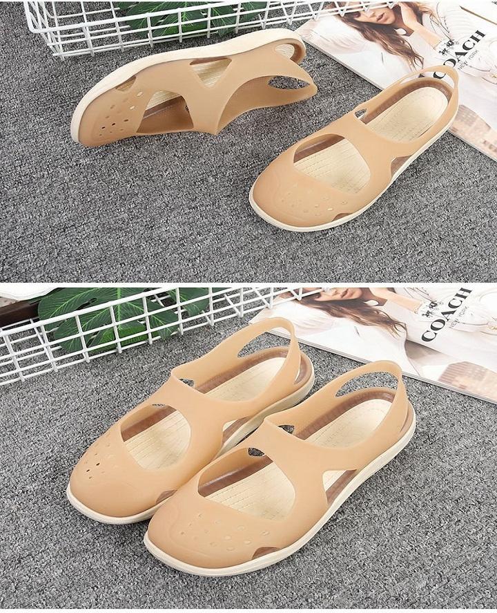 Giày sandals nữ - giày đi mưa cao cấp