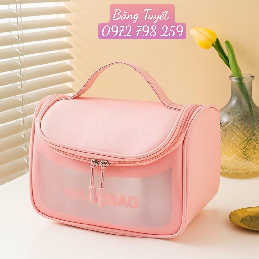 TÚI ĐỰNG MỸ PHẨM ĐỒ TRANG ĐIỂM CHỐNG NƯỚC WASHBAG CAO CẤP