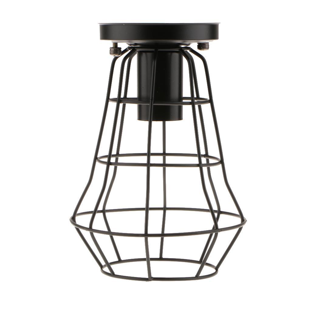 Retro vintage style iron ceiling lampshade pendant interior decoration