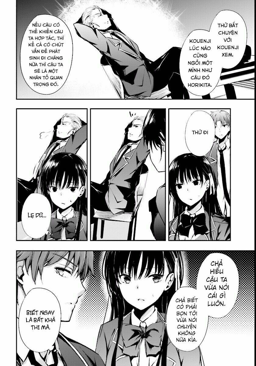 chào mừng đến với lớp học thượng đẳng: √horikita chapter 3 23