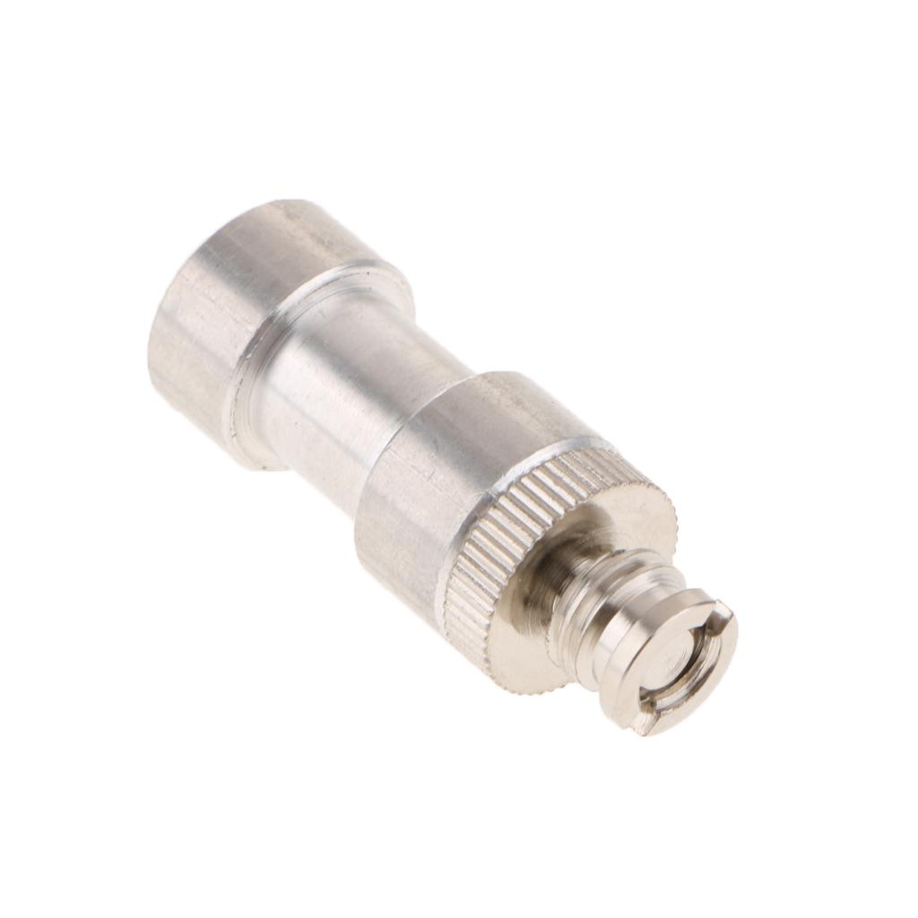 2 Pack 3in1 Tripod Screw Converter Adapter Mount 1/4" to 3/8" Stud Bolt Kit