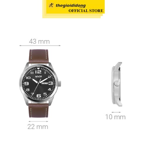 Đồng hồ MVW 43 mm Nam ML036-01 - Hàng Chính Hãng
