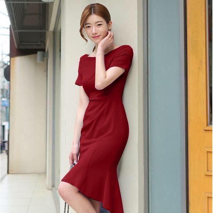 ĐẦM BODY ĐUÔI CÁ KÈM PHỤ KIỆN - KS485