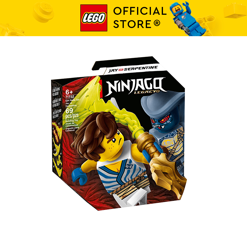 Đồ chơi LEGO Đấu Trường Ninjago- Jay Đối Đầu Serpentine 71732