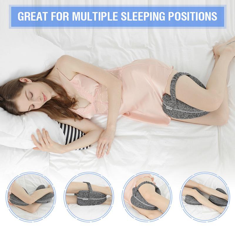 Chỉnh Hình Đầu Gối Gối Mút Chân Gối Chân Ngủ Thiết Gối Chân Đệm Đệm Đầu Gối Viền Mặt Ngủ Gối