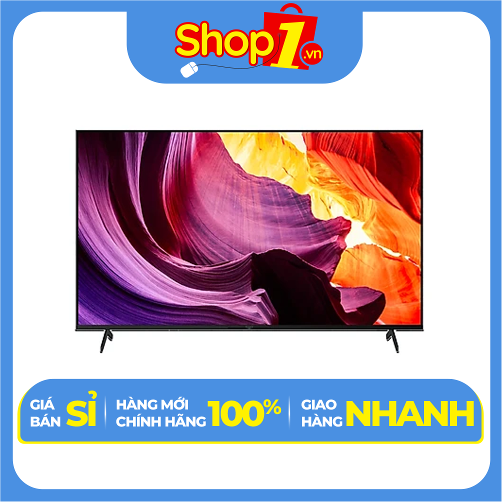 Android Tivi Sony 4K 50 inch KD-50X80K - Hàng chính hãng (chỉ giao HCM)