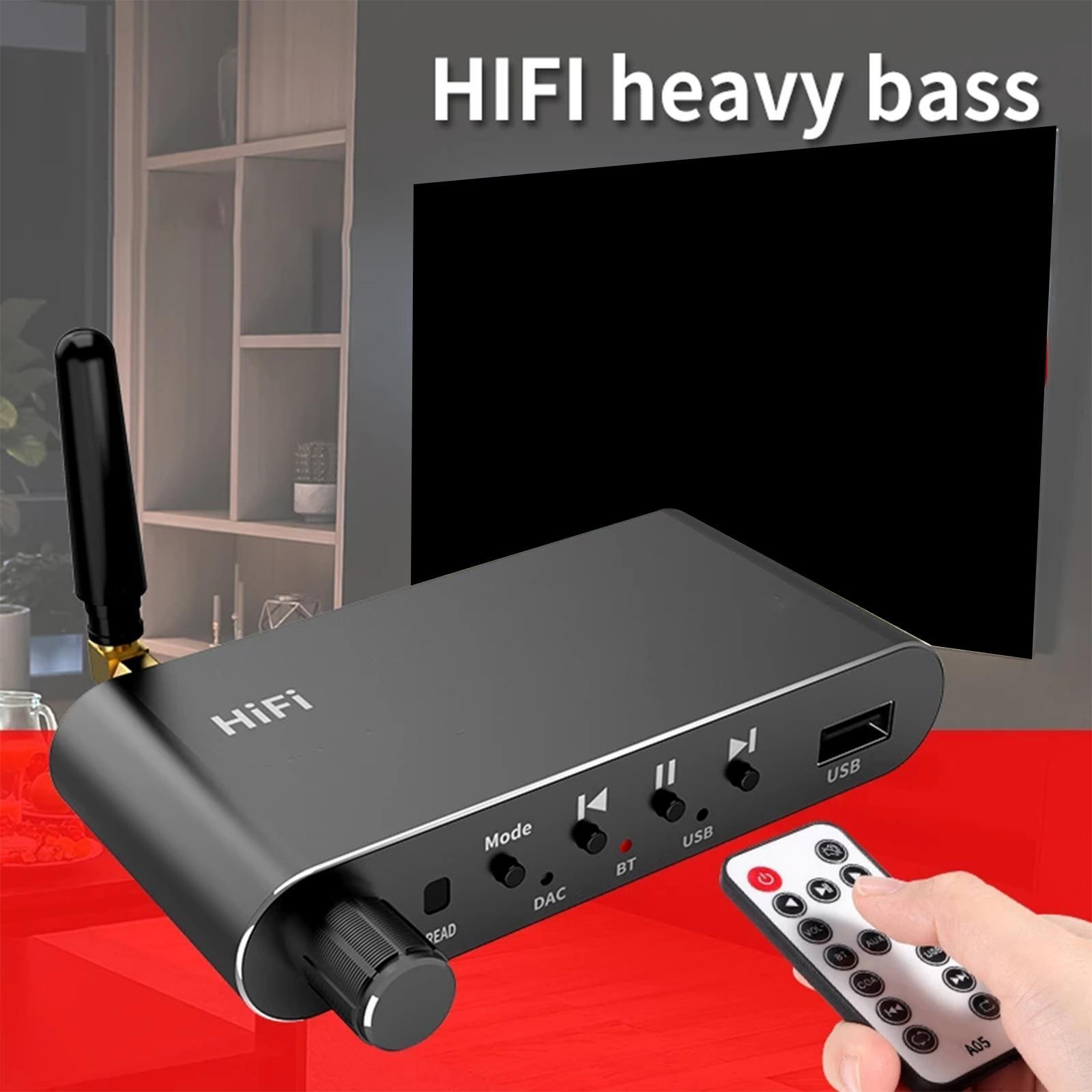Receiver  Audio Wireless Adapter for Amplifier Speaker Headphone