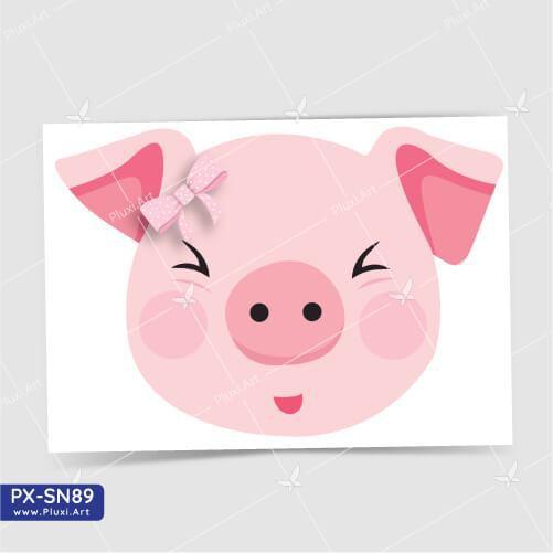 Thiệp thôi nôi – sinh nhật theo yêu cầu Pluxi