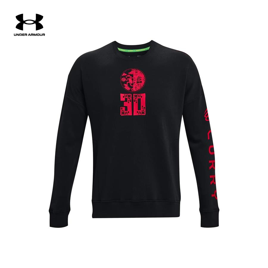 Áo thun tay dài thể thao nam Under Armour CURRY ELMO 30 CREW - 1369621-001