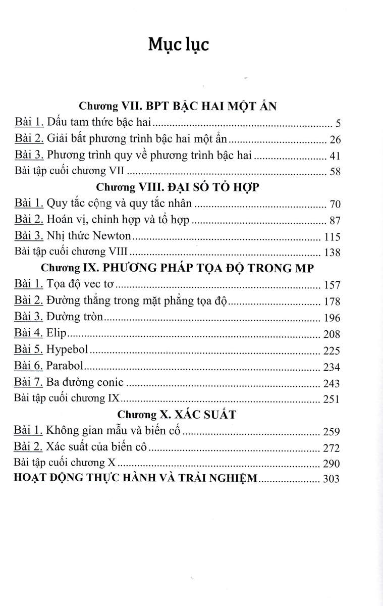 HỌC GIỎI TOÁN 10 - TẬP 2