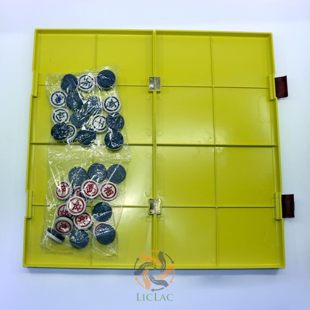 Bộ đồ chơi Bàn Cờ Tướng kèm Quân Cờ bằng nhựa - Bộ cờ tướng Trung Lê -
