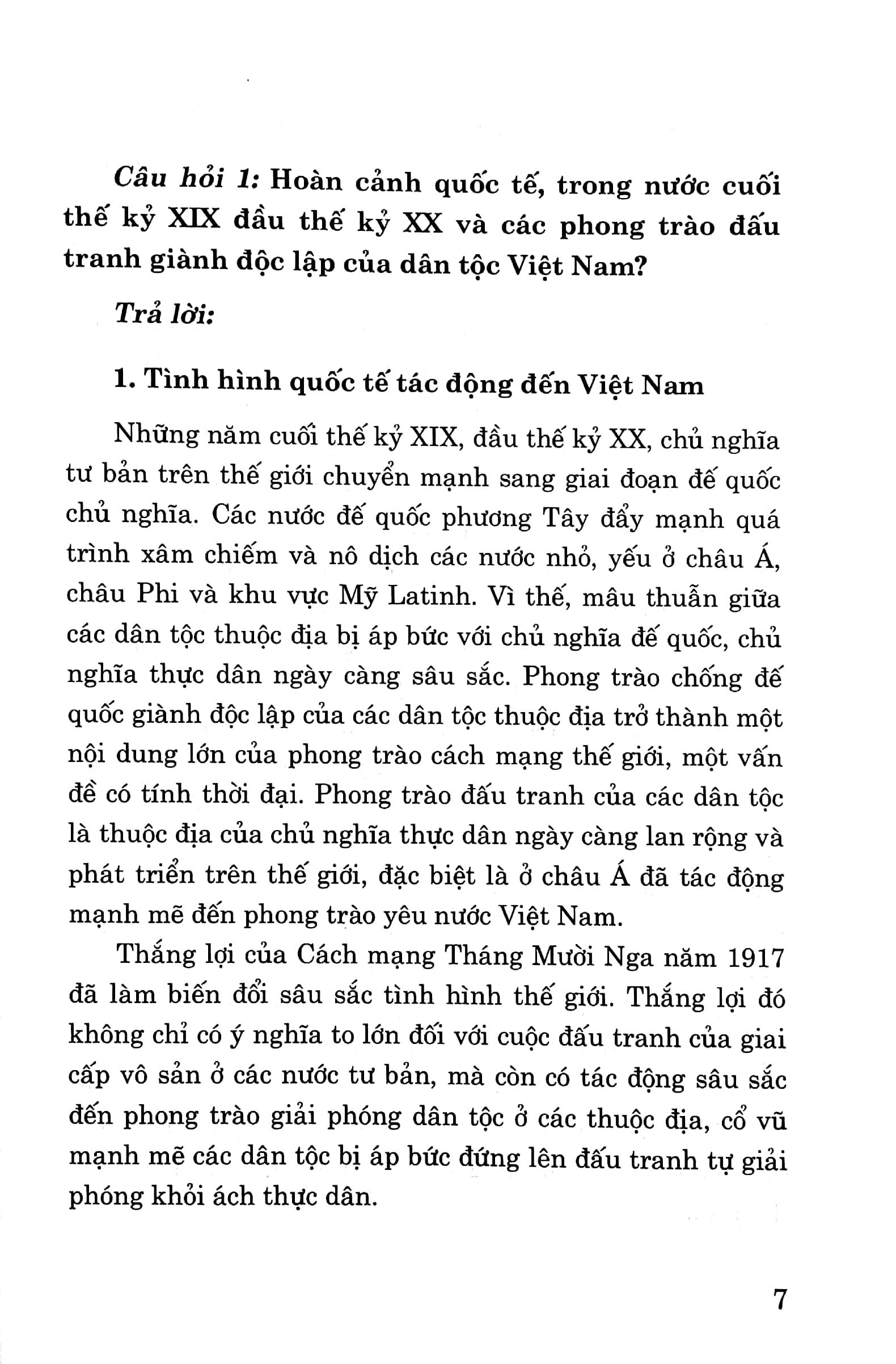 Hỏi - Đáp Môn Lịch Sử Đảng Cộng Sản Việt Nam