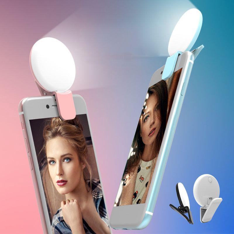 Đèn Led Mini Hỗ Trợ Chụp Ảnh Selfie Tiện Dụng