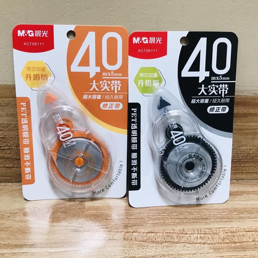 Băng xóa kéo 40m M&amp;G ACT56111 / Xóa băng kéo nhẹ êm trơn (VPP TRÍ TÍN)
