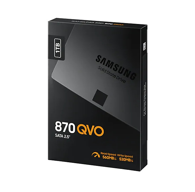 Ổ Cứng SSD Samsung 870 QVO 1TB 2.5 inch SATA3 MZ-77Q1T0BW - Hàng Chính Hãng