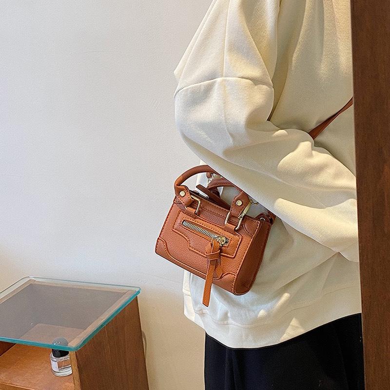 Túi balen mini nữ đeo chéo size 14 cho mẹ và bé đẹp giá rẻ thời trang hàn quốc siêu xinh DC501