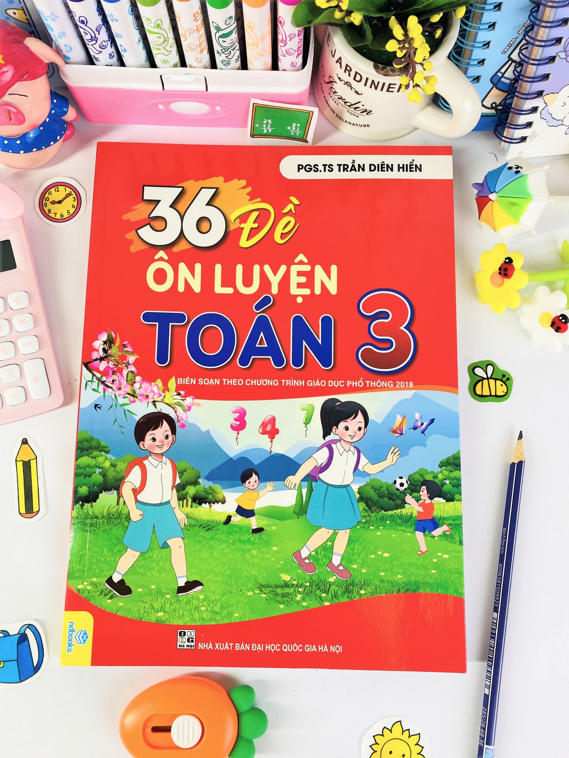 Sách - 36 Đề ôn luyện Toán 3 - Biên soạn theo CT GDPT mới - ndbooks