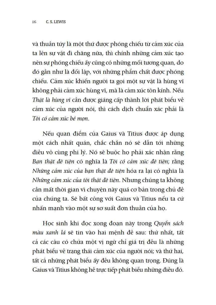 Sách - The Abolition Of Man - Triệt Tiêu Con Người