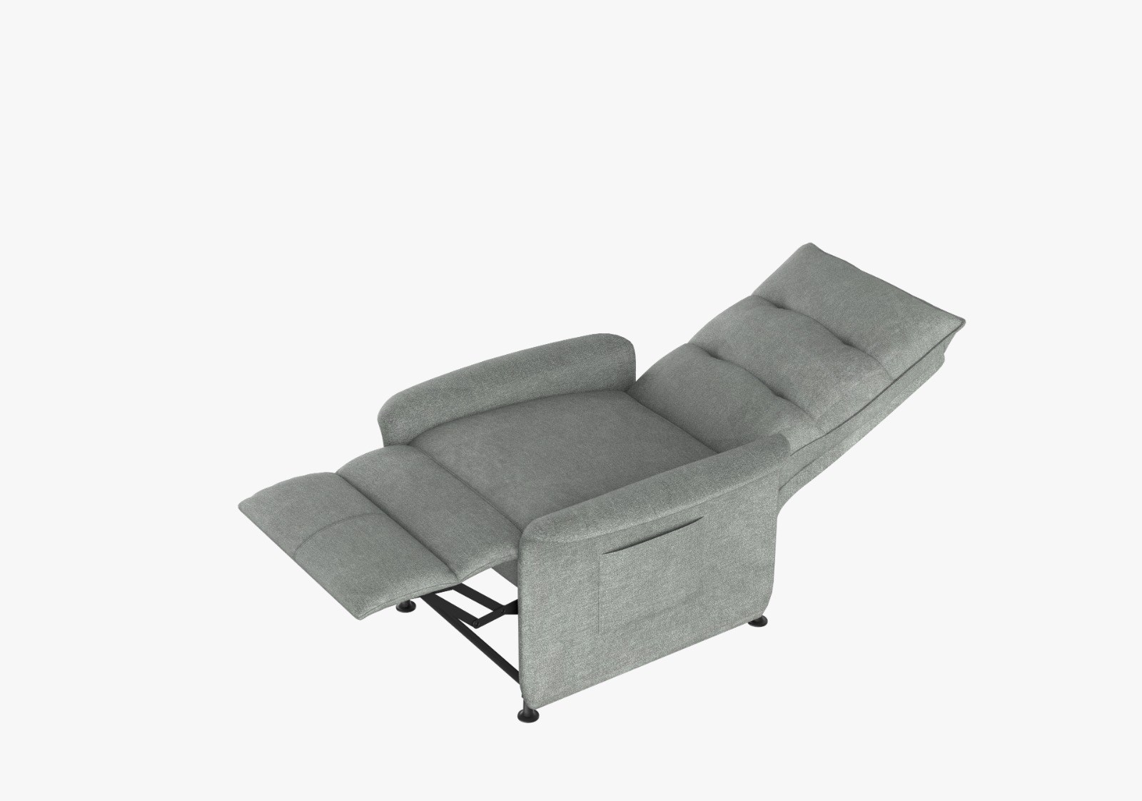 Ghế sofa đơn chỉnh điện iCockpit Zero Gravity, có thể ngả thành giường