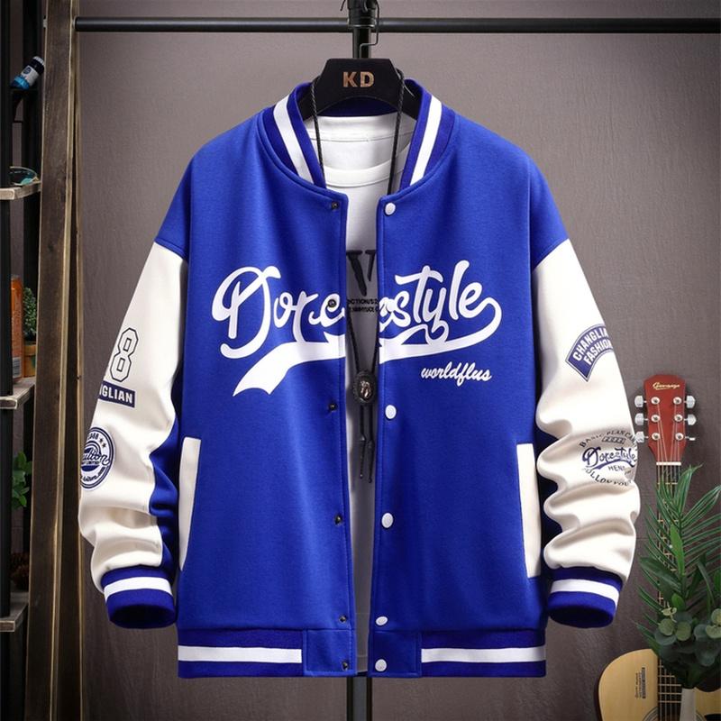 Áo Khoác Bomber Bóng Chày Unisex Nam Nữ Phối Hoạ Tiết Thêu Form Rộng Thời Trang Zenkonu AO KHOAC NAM 045V1