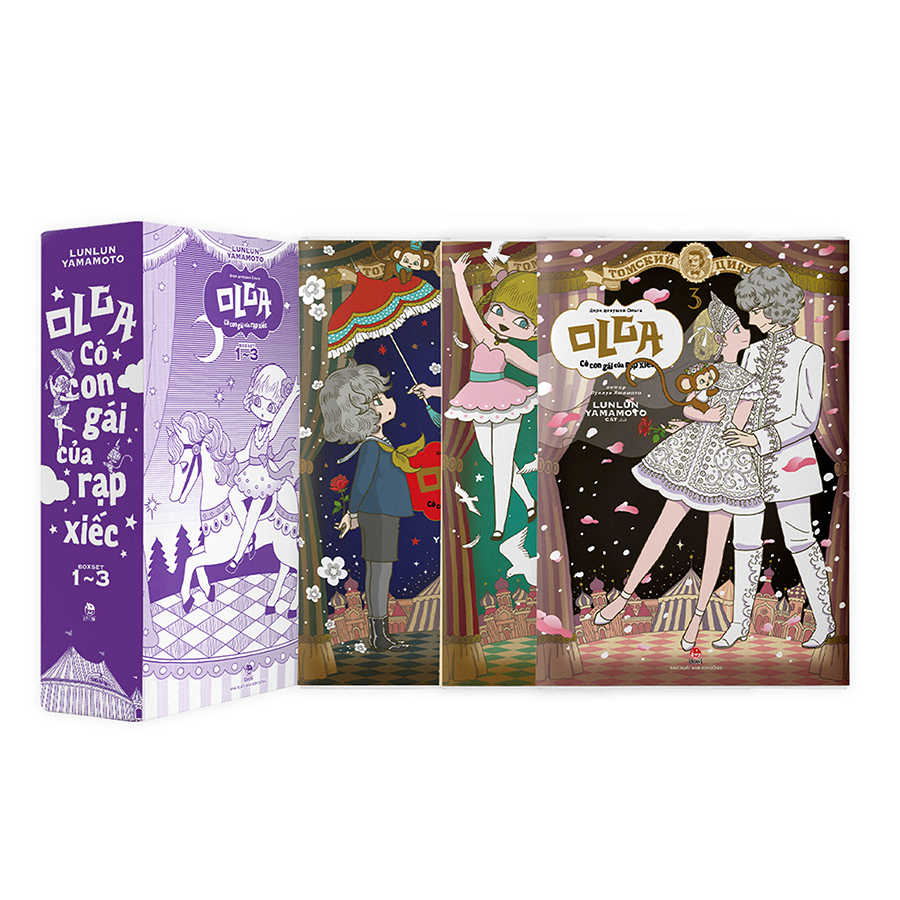 Boxset Olga - Cô Con Gái Của Rạp Xiếc (3 Cuốn) [Tặng Kèm 03 Bookmark]