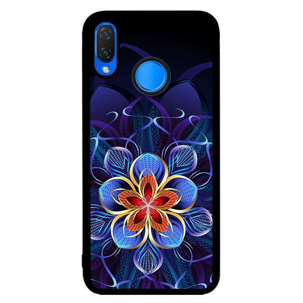 Ốp lưng dành cho điện thoại Huawei Nova 3i Họa Tiết Hoa Tím