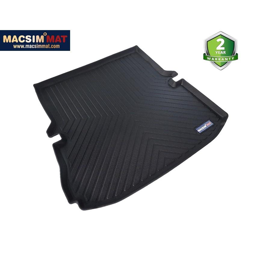 Thảm lót cốp xe ô tô Ford Explorer 2013-2019 nhãn hiệu Macsim chất liệu TPV cao cấp màu đen