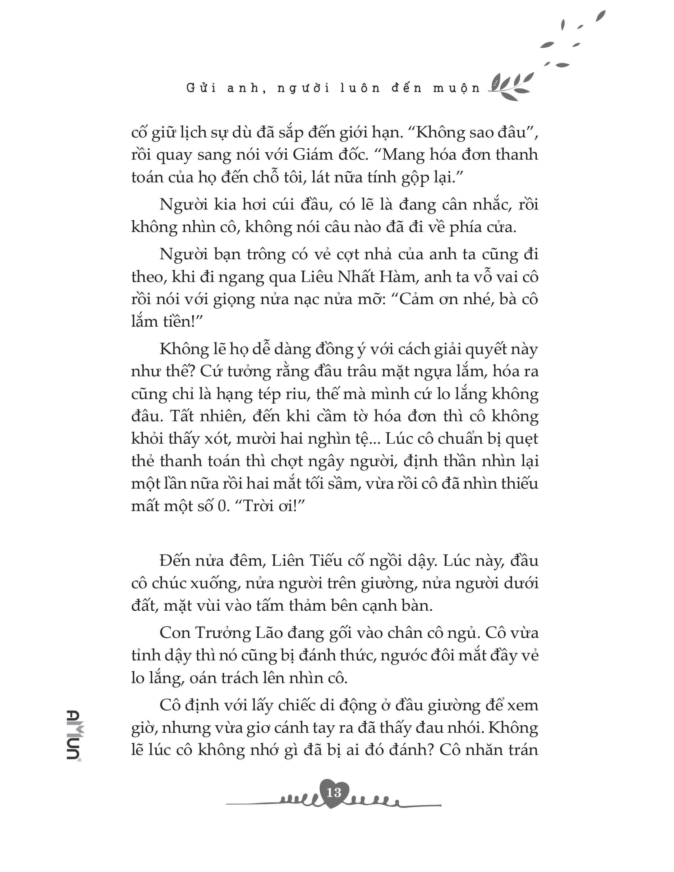 Combo 2 Tập: Gửi Anh, Người Luôn Đến Muộn