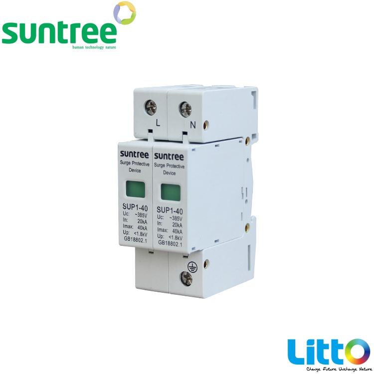 CHỐNG SÉT AC 2P 275VAC SUNTREE, 2P 385VAC ENERGY (AC SURGE PROTECTOR ) - HÀNG CHÍNH HÃNG SUNTREE