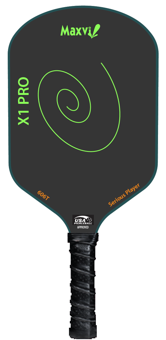 VỢT PICKLEBALL MAXVI X1 PRO MẶT VỢT CARBON PHA TEFLON TẠO ĐỘ DẺO DAI (CÓ ÍT TRỢ LỰC)