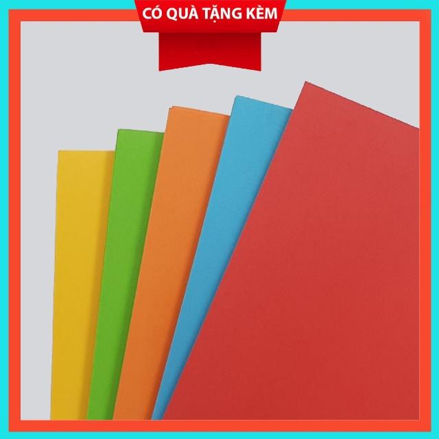 Giấy vẽ bìa cứng nhiều màu (set 10tờ)