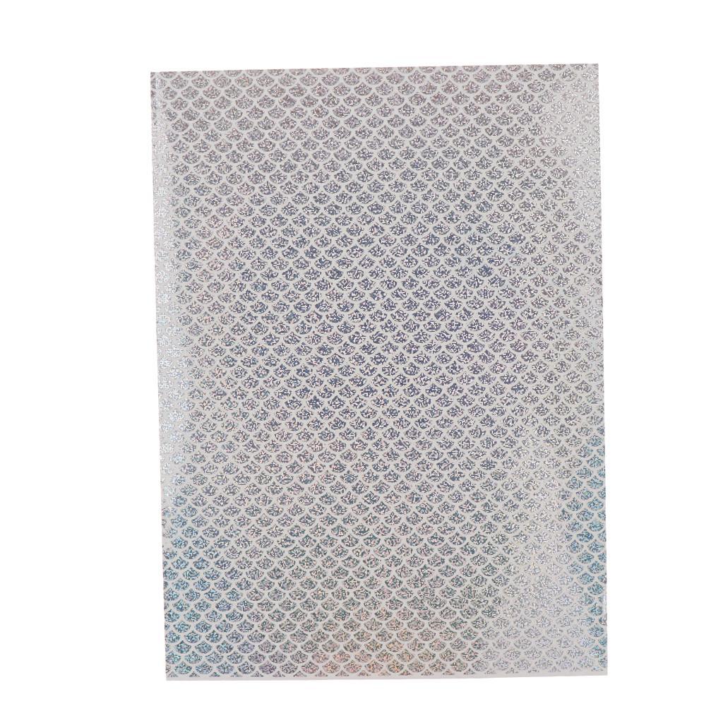 10pcs Waterproof Scale Holographic Tape Fly Tying Materials 099