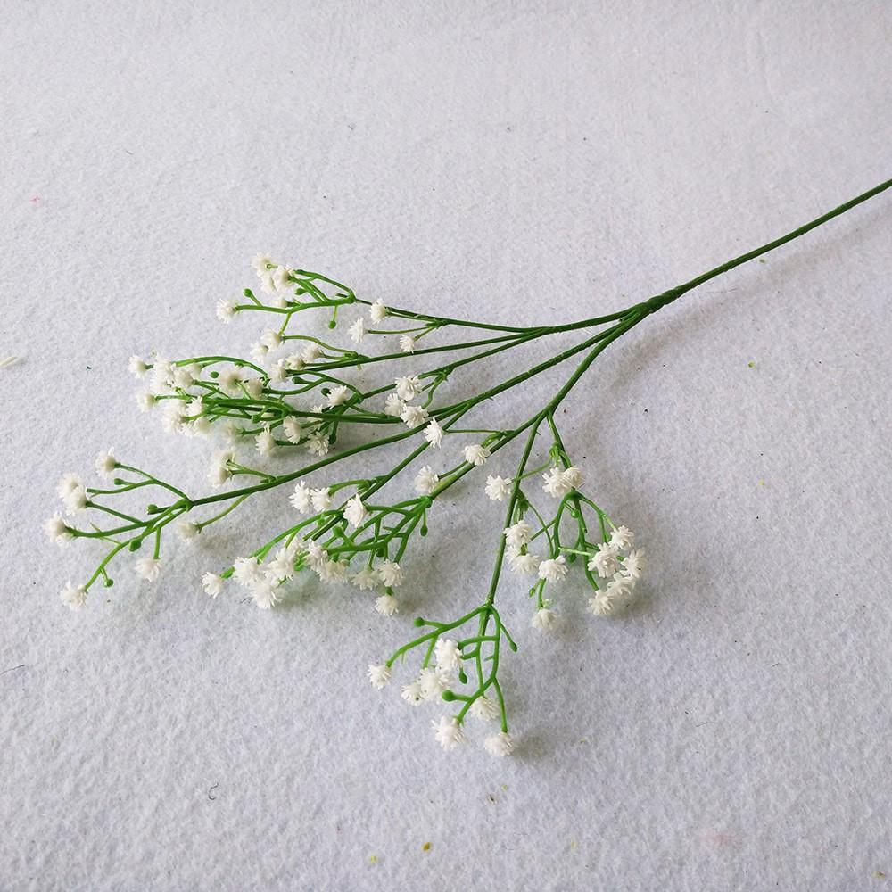 Hoa Baby giả hoa Gypsophila nhựa PU giả cao cấp trang trí nhà giống thật 99