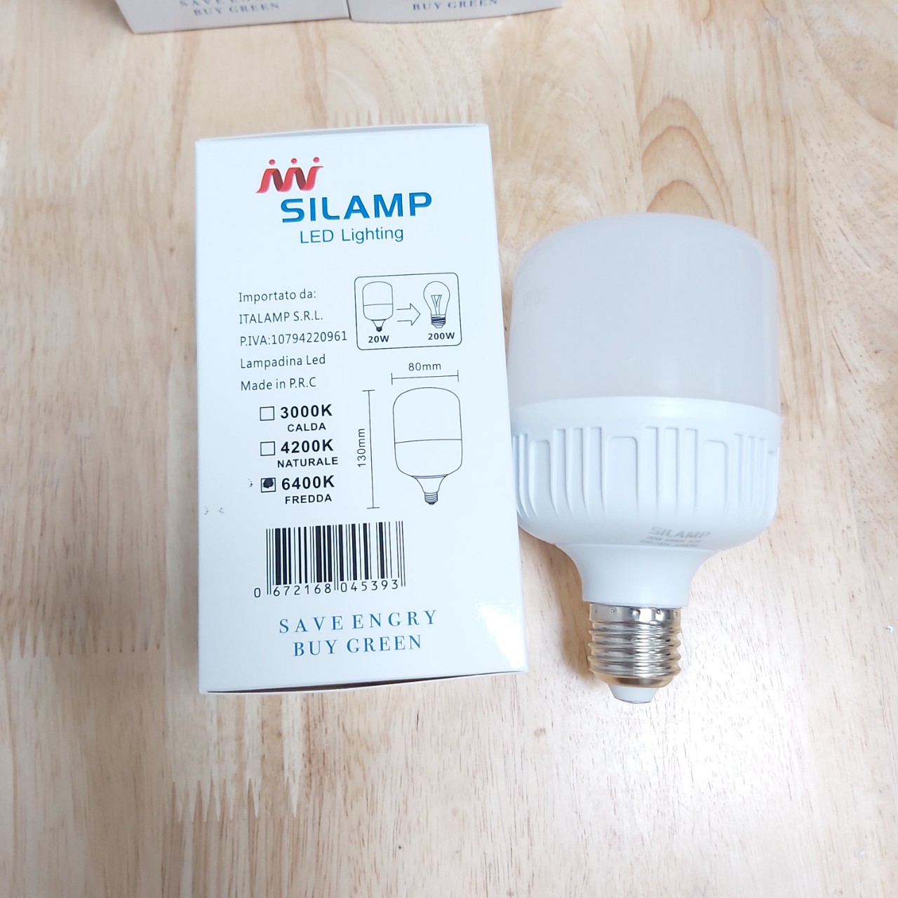 BÓNG ĐÈN LED TRỤ 20W ÁNH SÁNG TRẮNG - BẢO ĐẢM ĐỦ CÔNG SUẤT