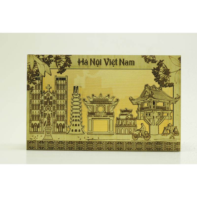 Ống Bút Hình Danh Thắng Hà Nội