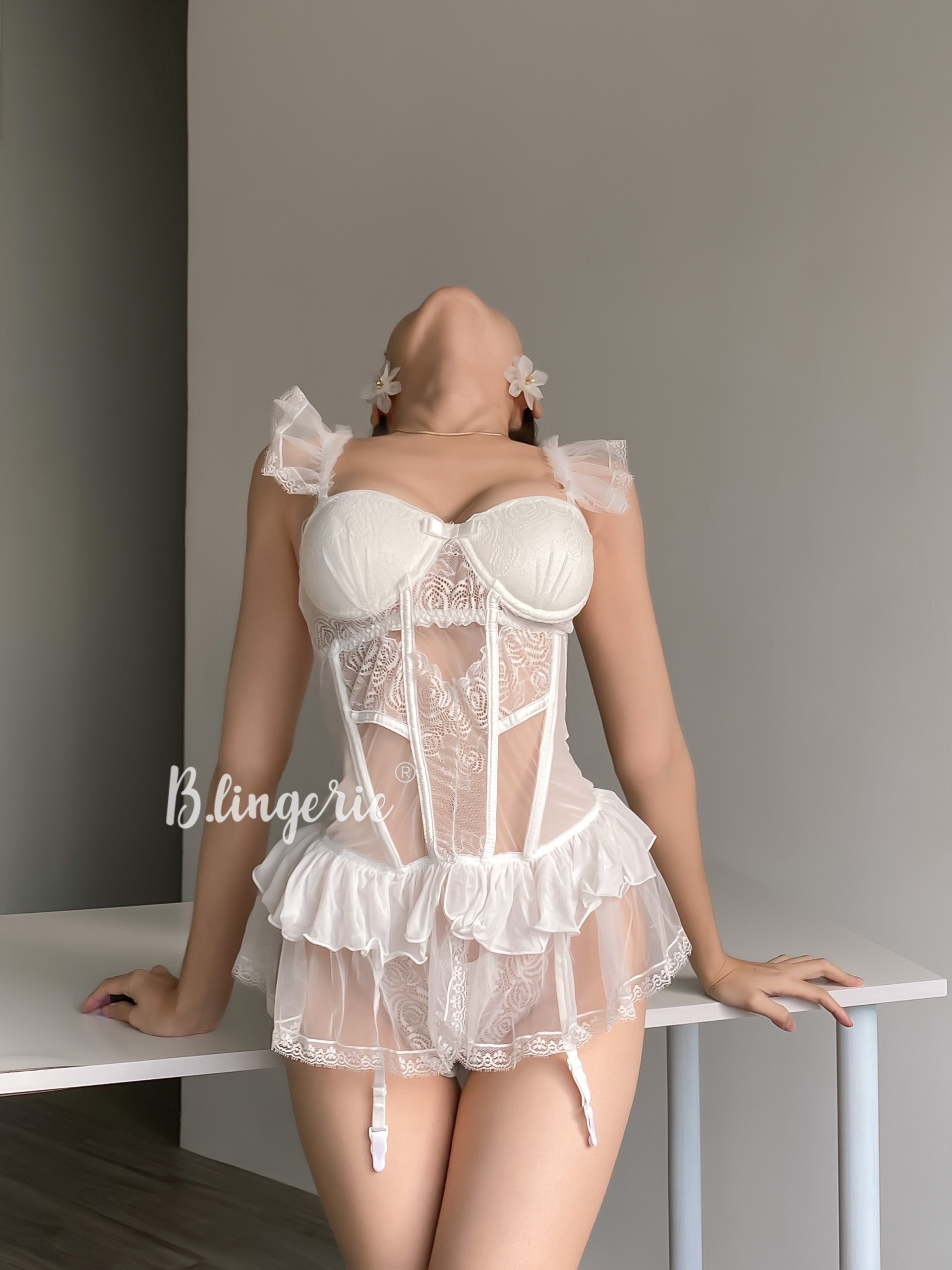 Đầm Ngủ Cosplay Định Hình Gợi Cảm (Không kèm tất) - B.Lingerie