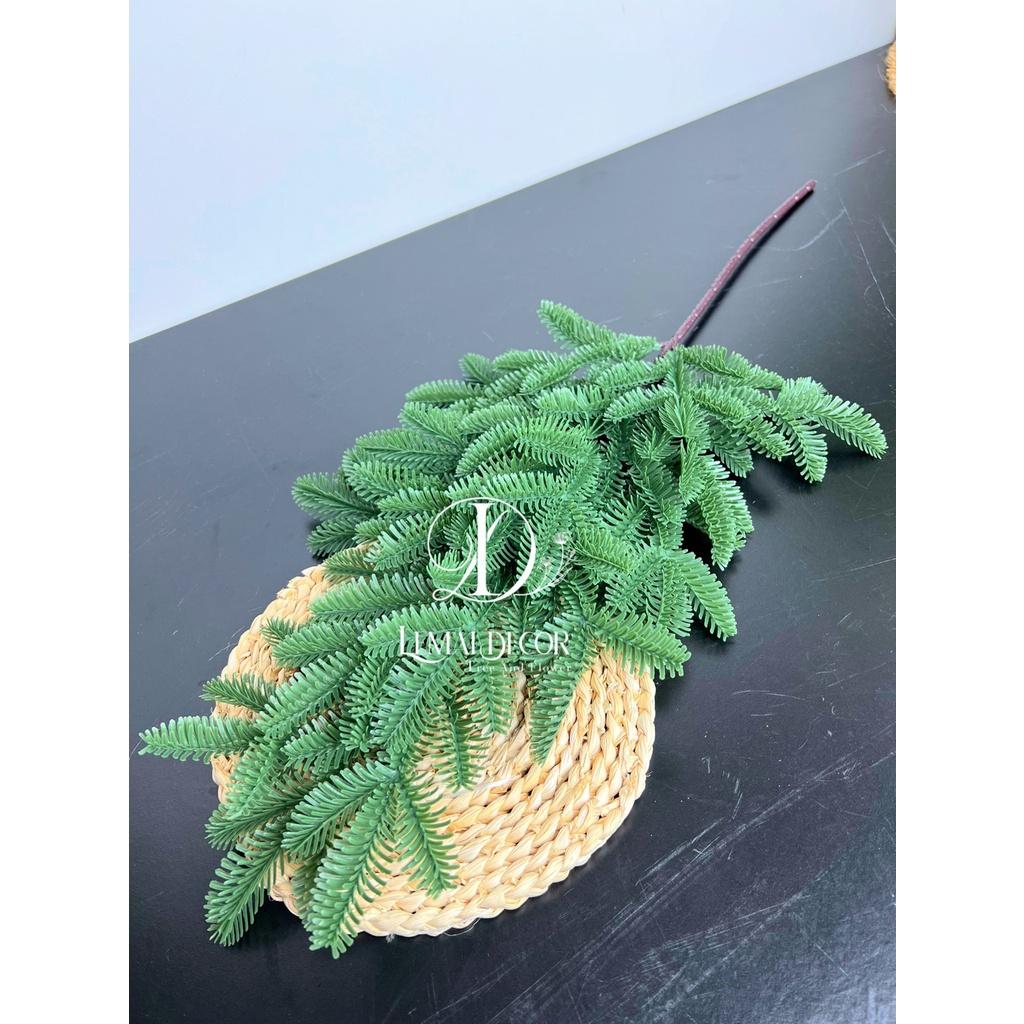 Cành thông noel để bàn - phụ kiện trang trí noel decor xinh - phụ kiện chụp hình.