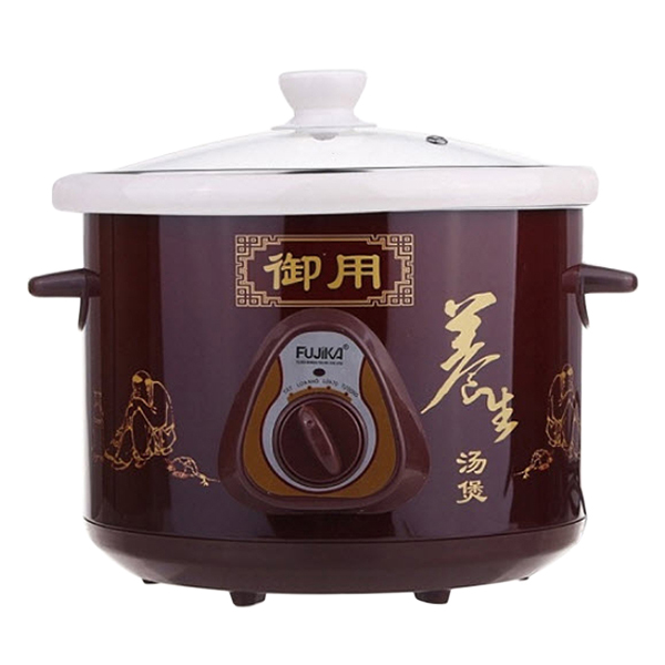 Nồi Kho Cá Fujika FJ-KC25 (2.5L) - Màu Nâu - Hàng chính hãng