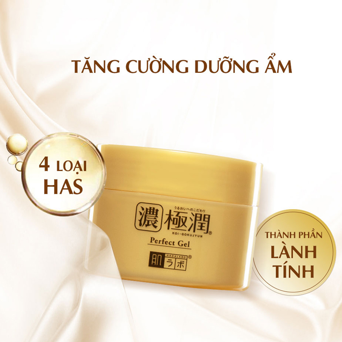 Kem dưỡng ẩm dạng gel Hada Labo Koi-Gokujyun Perfect Gel 100g